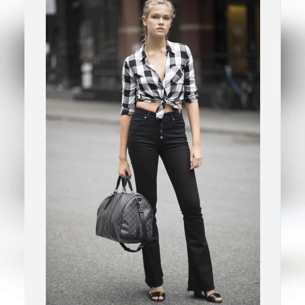 High Rise Stevie Flare Jeans